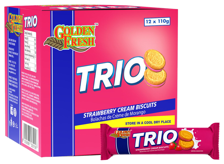 Trio Strawberry 110g