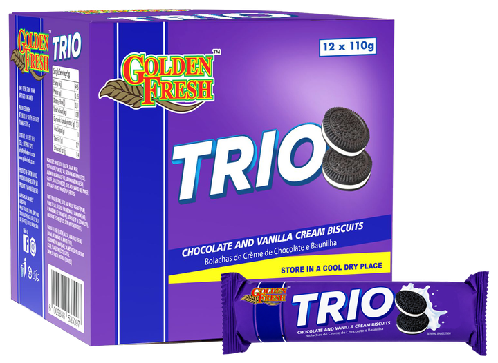 Trio Choc & Vanilla 110g